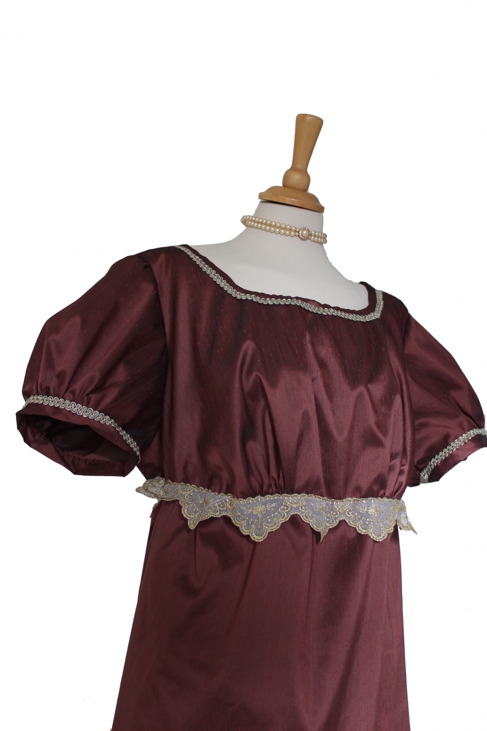 Ladies 18th 19th Regency Jane Austen Costume Evening Ball Gown Size 22 - 24 Image